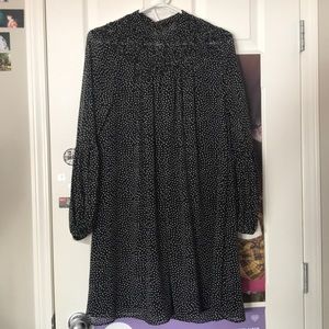 Zara Polka Microdot Mini Dress